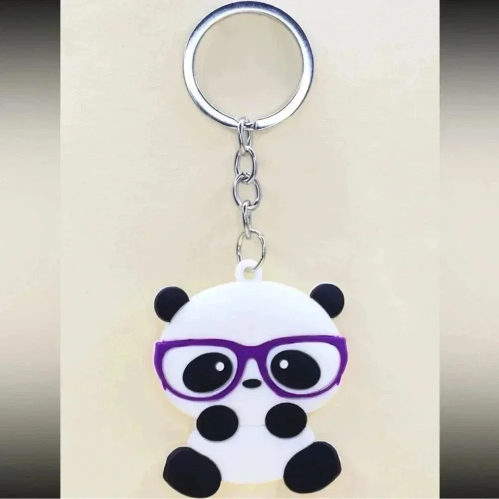 Cute Panda Bear Keychain